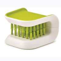 Blade Knife Cutlery Cleaner  Bristle Scrub Kitchen Washing Non-Slip Brush