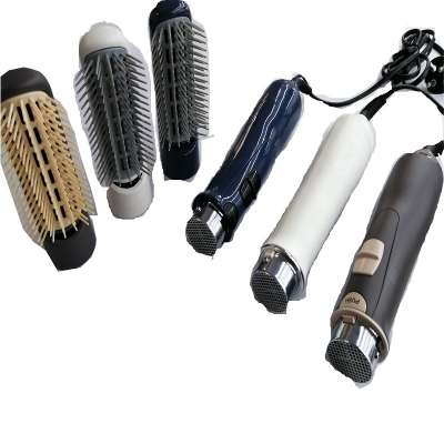 500~700 W hot air styler brush with three adjustable temperature